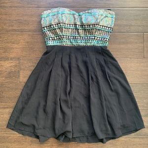 Forever 21 Strapless Mini Dress w/ Sequin
